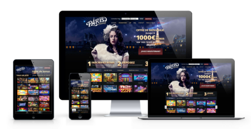 Paris casino : 1000€ Bonus Bienvenue sur le meilleur casino en ligne français