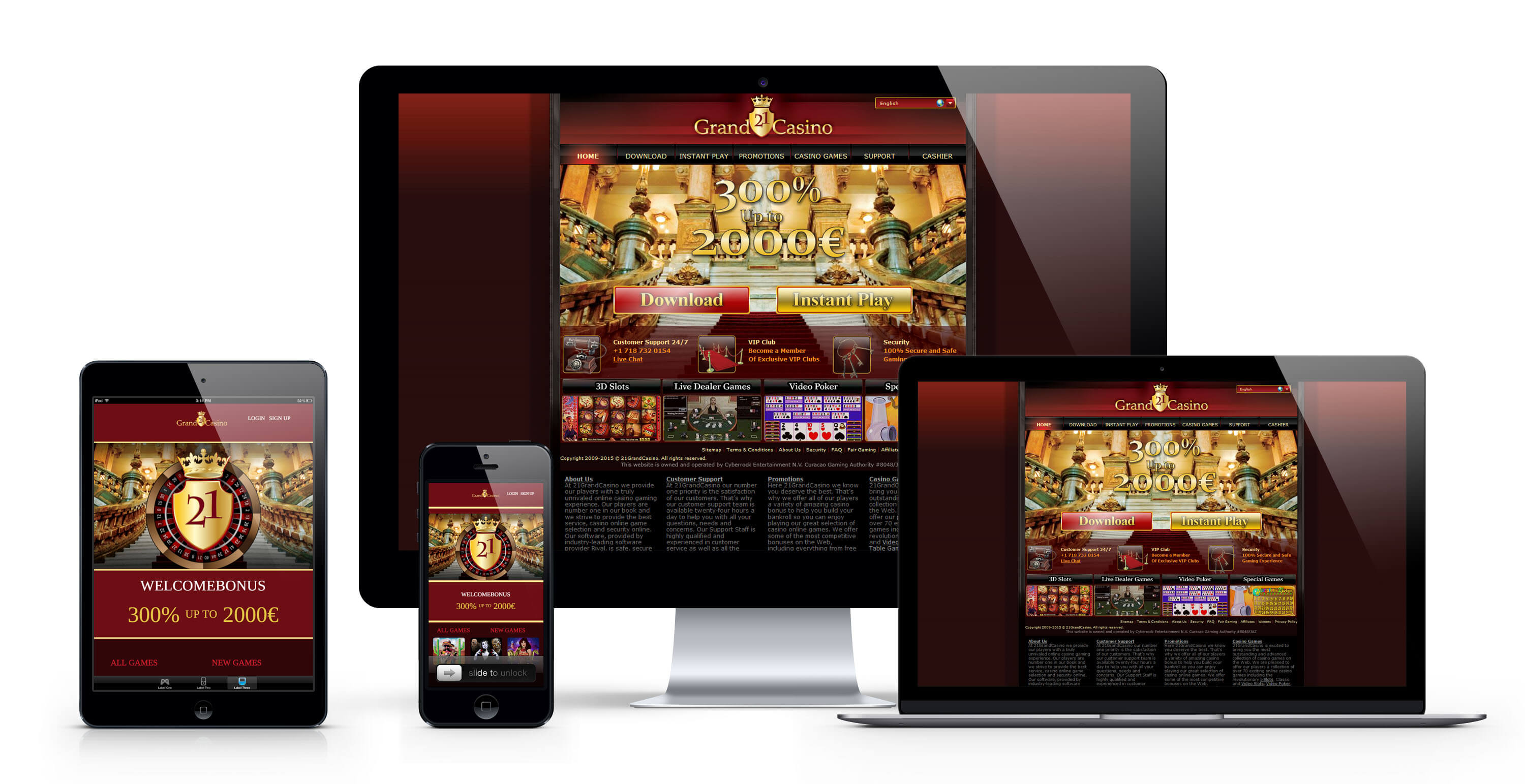 21Grand casino : jouez sur le meilleur casino en ligne français