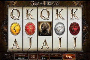 Game of thrones : Jouez sur la machine à sous Game Of Thrones Français Revue 2016
