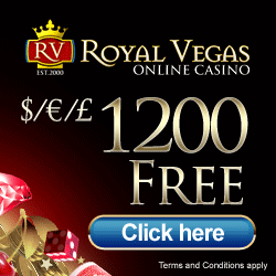 Royal vegas casino : 1200€ bonus gratuits 